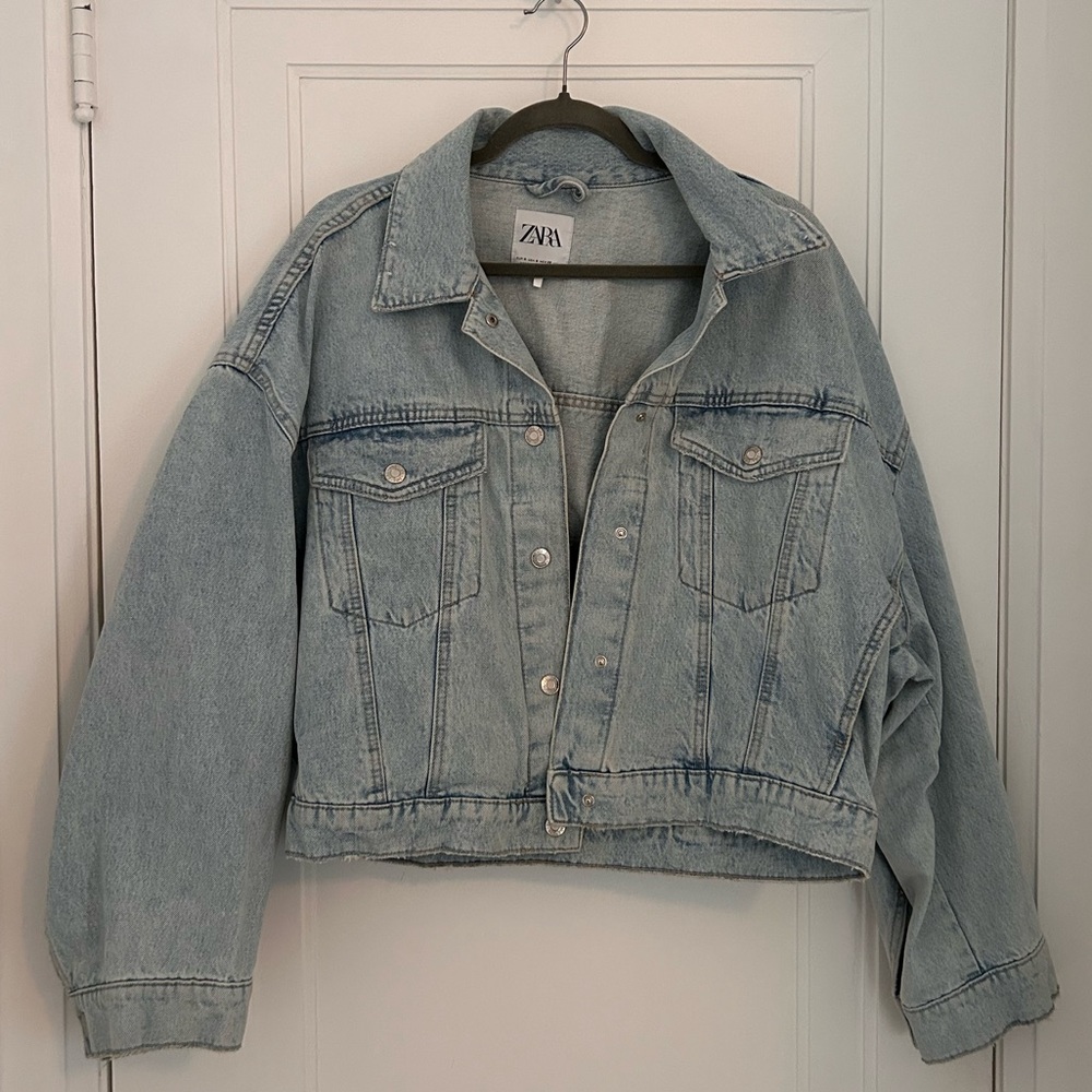 Zara Oversized Denim Jacket